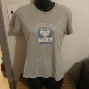 Women's Medium gray Roxy T-shirt size Medium